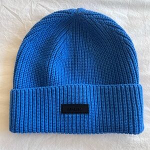 Athleta Blue Knit Beanie